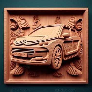 3D мадэль Citron C4 Picasso (STL)